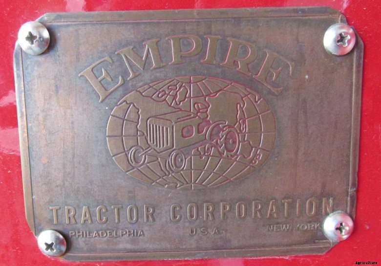 Empire machinery tag